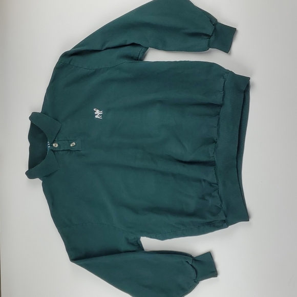 Big Dogs Other - BIG DOGS Vintage Polo Long Sleeve Pullover Sweater Sweatshirt Button Up Men's M